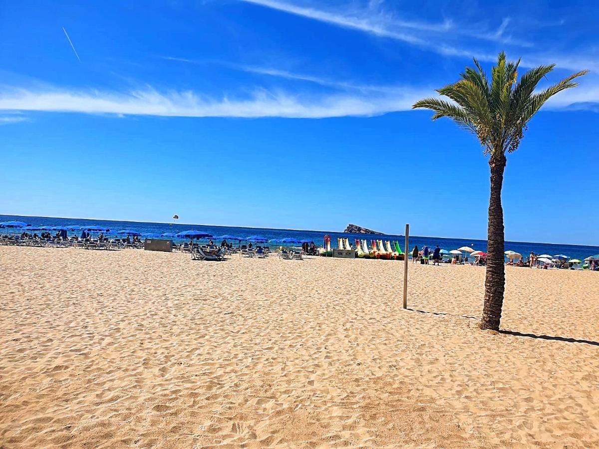 First Line Beach Beautiful Two Bedrooms Benidorm Exteriör bild